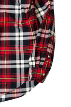 画像をギャラリービューアに読み込む, 90'S L/S BD CHECK SHIRT / RED [SIZE: L USED]
