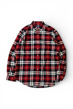 画像をギャラリービューアに読み込む, 90'S L/S BD CHECK SHIRT / RED [SIZE: L USED]
