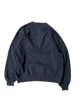 画像をギャラリービューアに読み込む, MADE IN USA 90'S ONE POINT LOGO SWEATSHIRT / BLACK [SIZE: L USED]
