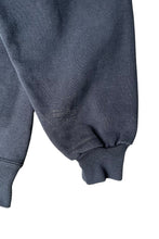 画像をギャラリービューアに読み込む, MADE IN USA 90'S ONE POINT LOGO SWEATSHIRT / BLACK [SIZE: L USED]
