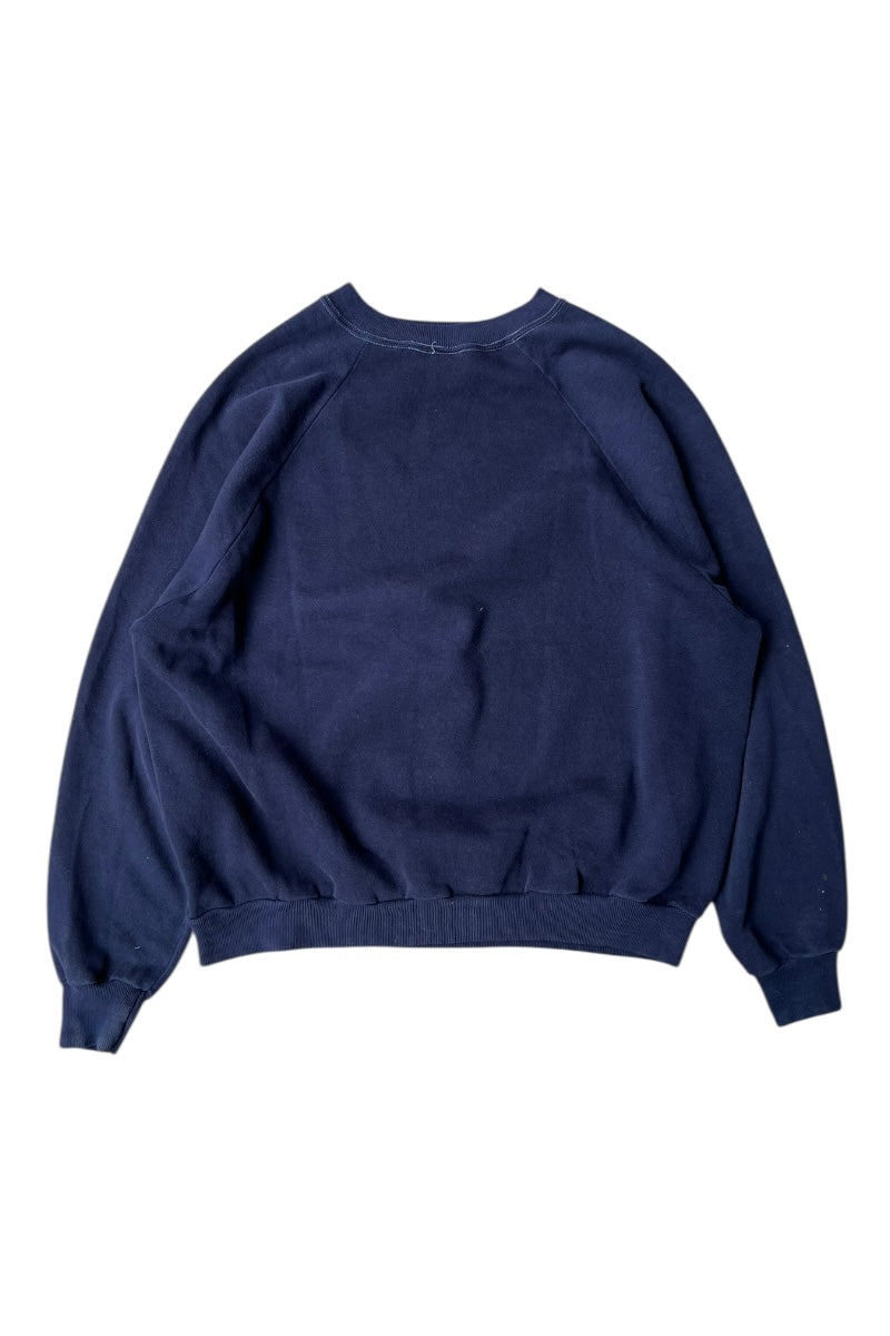 MADE IN USA 80'S AIKIDO SWEATSHIRT / NAVY [SIZE: XL USED]
