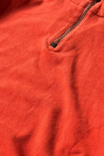 画像をギャラリービューアに読み込む, 90'S HALF-ZIP SWEATSHIRT  LAMPO ZIP / ORANGE [SIZE: XL USED]
