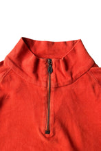 画像をギャラリービューアに読み込む, 90'S HALF-ZIP SWEATSHIRT  LAMPO ZIP / ORANGE [SIZE: XL USED]
