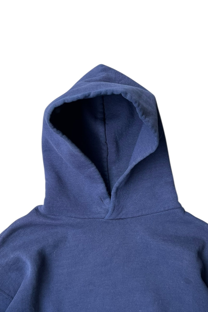 MADE IN USA 90'S HOODIE SWEATSHIRT / NAVY [SIZE: XL USED]