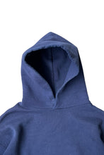 画像をギャラリービューアに読み込む, MADE IN USA 90'S HODDIE SWEATSHIRT / NAVY [SIZE: XL USED]
