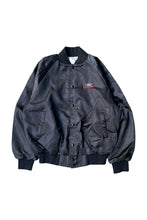 画像をギャラリービューアに読み込む, MADE IN USA 80'S FORD RACING SATIN JACKET / BLACK [SIZE: L USED]
