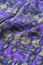 画像をギャラリービューアに読み込む, 90'S PATTERN FLEECE JACKET / PURPLE [SIZE: M USED]
