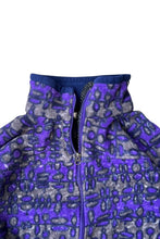 画像をギャラリービューアに読み込む, 90'S PATTERN FLEECE JACKET / PURPLE [SIZE: M USED]
