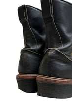 画像をギャラリービューアに読み込む, MADE IN USA 13'S 8INCH LOGGER LEATER BOOTS STEEL TOE / BLACK [SIZE: US 8.0 (26.0cm相当) USED]
