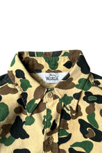 画像をギャラリービューアに読み込む, 70'S L/S DUCK HUNTER CAMOUFLAGE HUNTING SHIRT / CAMO [SIZE: M USED]
