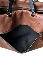 画像をギャラリービューアに読み込む, MADE IN ITALY LEATHER BOSTON BAG / BROWN [SIZE: ONE SIZE USED]
