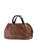 画像をギャラリービューアに読み込む, MADE IN ITALY LEATHER BOSTON BAG / BROWN [SIZE: ONE SIZE USED]
