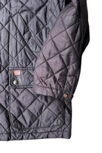 画像をギャラリービューアに読み込む, 90'S QUILTING HUNTING JACKET / BLACK [SIZE: M USED]

