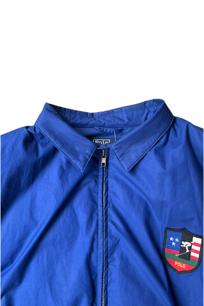 90'S SUICIDE SKI DOWN JACKET / BULE [SIZE: S USED]