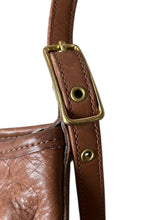 画像をギャラリービューアに読み込む, MADE IN USA 90'S LEATHER BAG / BROWN [SIZE: ONE SIZE USED]
