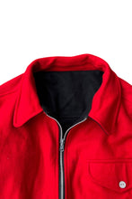 画像をギャラリービューアに読み込む, 90'S WOOL REVERSIBLE JACKET / BLACK [SIZE: L USED]
