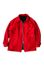 画像をギャラリービューアに読み込む, 90'S WOOL REVERSIBLE JACKET / BLACK [SIZE: L USED]

