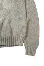 画像をギャラリービューアに読み込む, 90'S COTTON KNIT SWEATER / KHAKI [SIZE: M USED]
