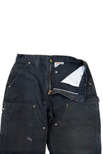 画像をギャラリービューアに読み込む, MADE IN USA 20'S DOUBLE KNEE DUCK PANTS USA企画品 / BLACK [SIZE: 32 USED]
