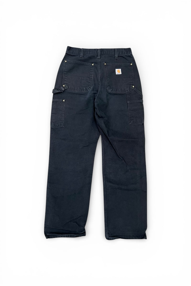 MADE IN USA 20'S DOUBLE KNEE DUCK PANTS USA Design / BLACK [SIZE: 32 USED]