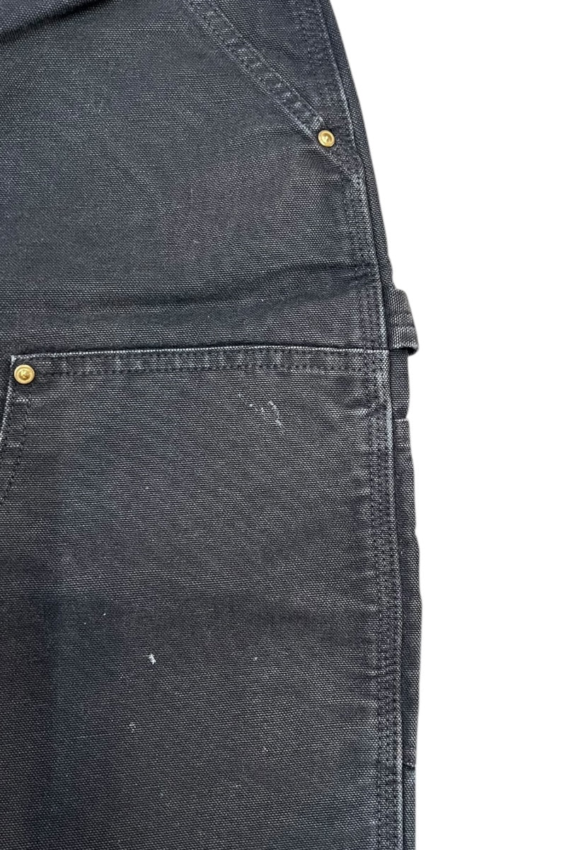 MADE IN USA 20'S DOUBLE KNEE DUCK PANTS USA Design / BLACK [SIZE: 32 USED]