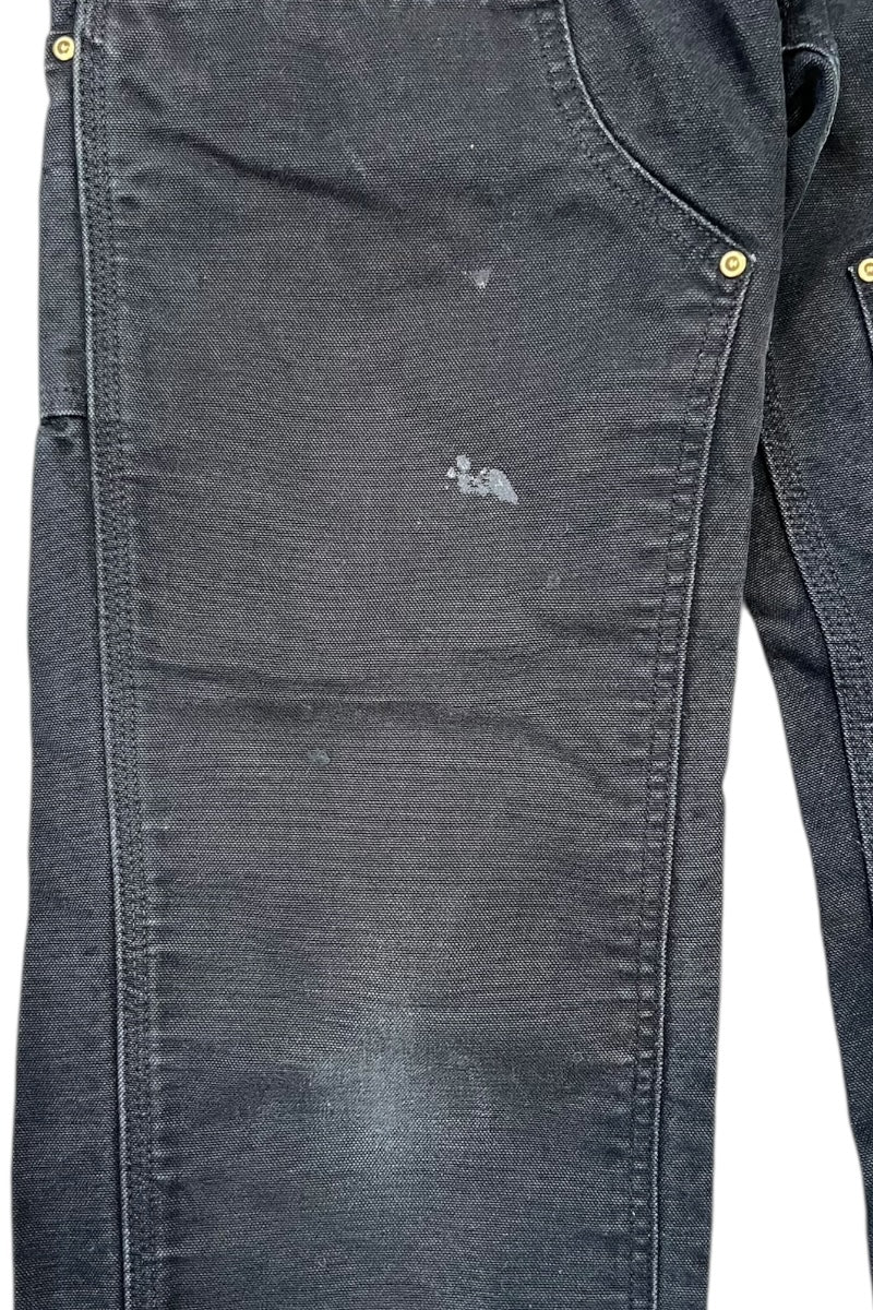 MADE IN USA 20'S DOUBLE KNEE DUCK PANTS USA Design / BLACK [SIZE: 32 USED]
