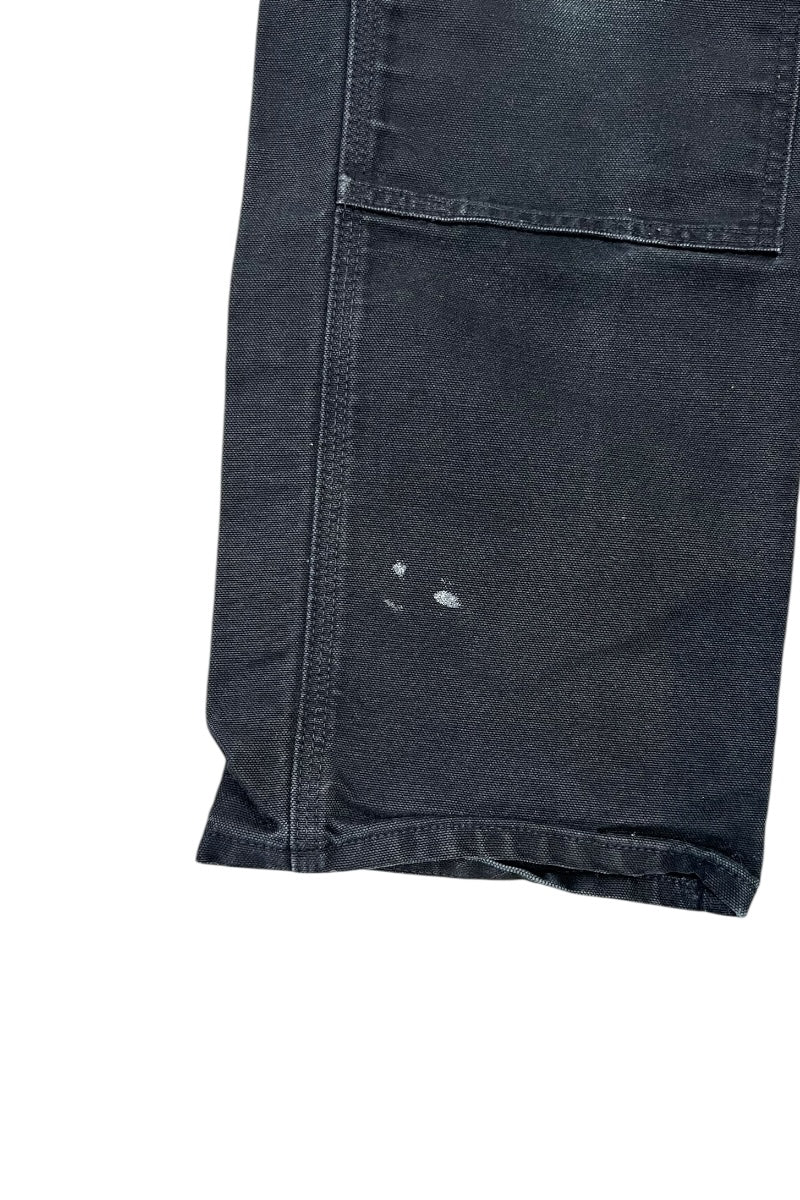 MADE IN USA 20'S DOUBLE KNEE DUCK PANTS USA Design / BLACK [SIZE: 32 USED]