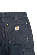 画像をギャラリービューアに読み込む, MADE IN USA 20'S DOUBLE KNEE DUCK PANTS USA企画品 / BLACK [SIZE: 32 USED]
