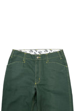 画像をギャラリービューアに読み込む, 90'S-Y2K WORK PANTS / GREEN [SIZE: 32 USED]
