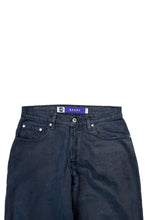 画像をギャラリービューアに読み込む, MADE IN USA 90'S BAGGY DENIM PANTS SULFUR BLACK / BLACK [SIZE: 32 USED]
