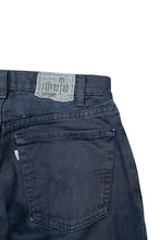 画像をギャラリービューアに読み込む, MADE IN USA 90'S BAGGY DENIM PANTS SULFUR BLACK / BLACK [SIZE: 32 USED]
