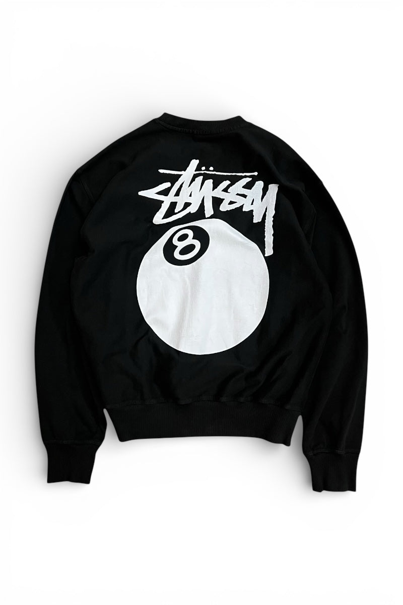 8 BALL SWEATSHIRT / BLACK [SIZE: L USED]
