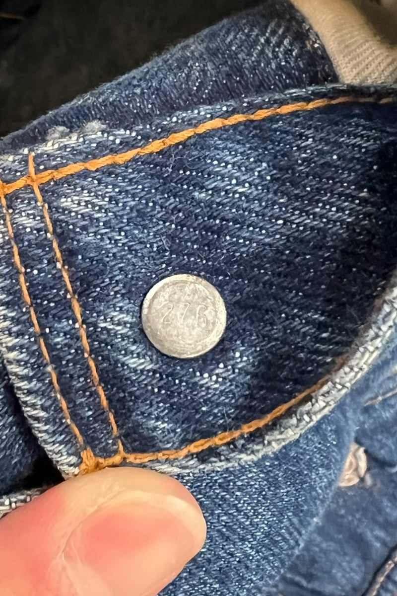 MADE IN FRANCE 83'S 70506-0217 DENIM JACKET / INDIGO [SIZE: 34 USED]