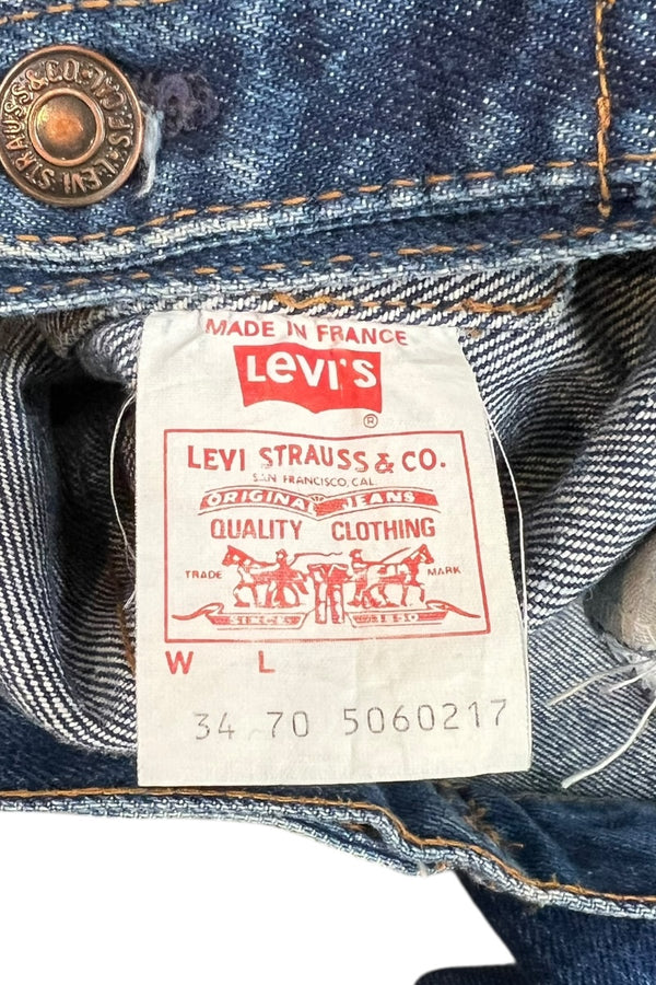 MADE IN FRANCE 83'S 70506-0217 DENIM JACKET / INDIGO [SIZE: 34 USED]