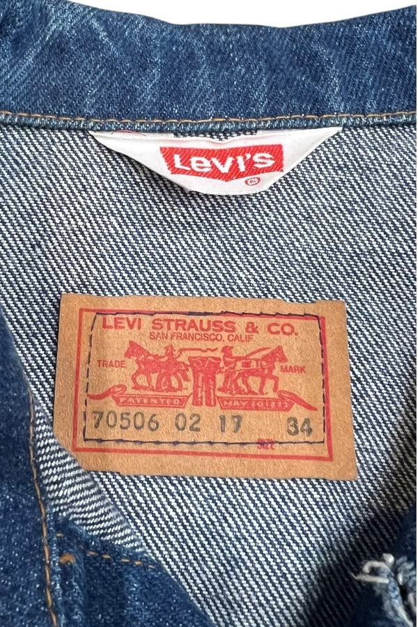 MADE IN FRANCE 83'S 70506-0217 DENIM JACKET / INDIGO [SIZE: 34 USED]
