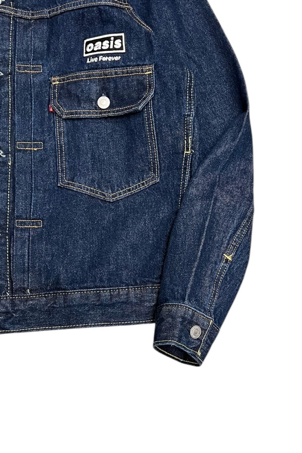 TYPE 2 DENIM TRACKER JACKET / INDIGO [SIZE: M USED]