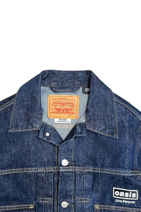 TYPE 2 DENIM TRACKER JACKET / INDIGO [SIZE: M USED]