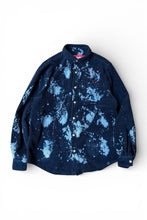 画像をギャラリービューアに読み込む, MADE IN TURKEY 17AW CORDUROY PEROXIDE SHIRT JACKET / NAVY [SIZE: L USED]
