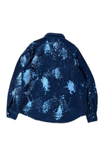 画像をギャラリービューアに読み込む, MADE IN TURKEY 17AW CORDUROY PEROXIDE SHIRT JACKET / NAVY [SIZE: L USED]
