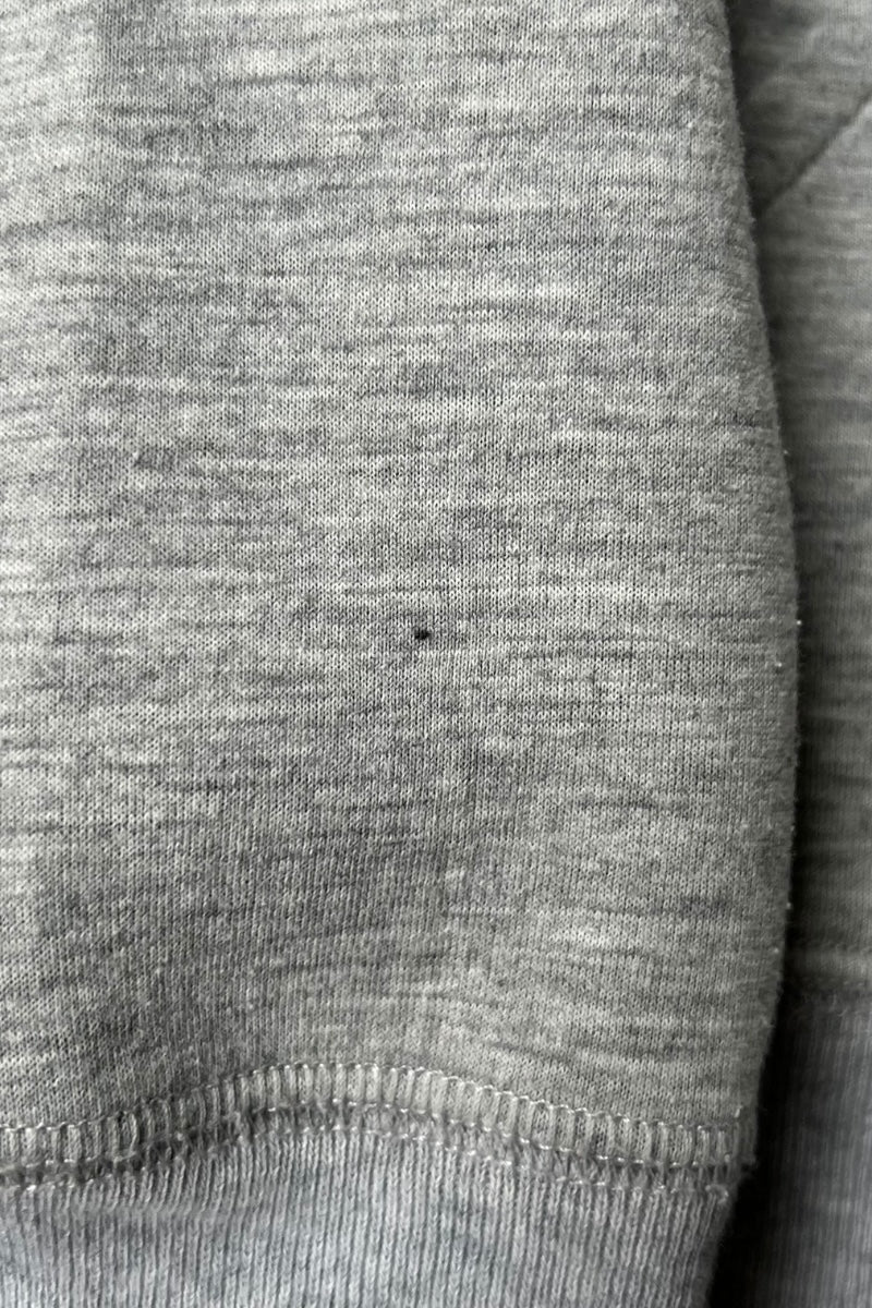 MADE IN PORTUGAL SCUBA HOODIE SWEATSHIRT / GRAY [SIZE: 48 USED]