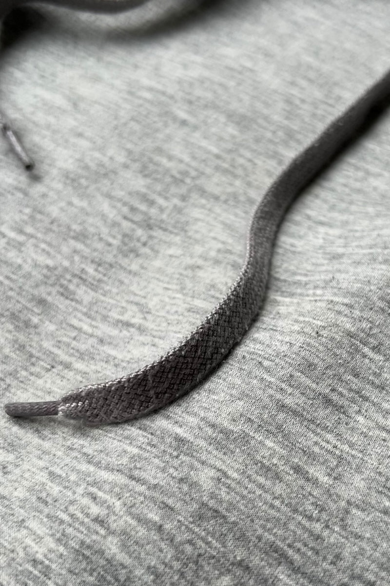 MADE IN PORTUGAL SCUBA HOODIE SWEATSHIRT / GRAY [SIZE: 48 USED]