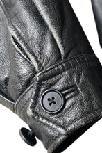 画像をギャラリービューアに読み込む, Y2K EARLY 00'S LEATHER JACKET / BLACK [SIZE: XL USED]
