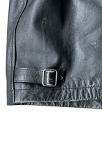 画像をギャラリービューアに読み込む, Y2K EARLY 00'S LEATHER JACKET / BLACK [SIZE: XL USED]
