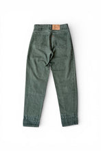 画像をギャラリービューアに読み込む, MADE IN USA 90'S 550 DENIM PANTS ORANGE-TAB / GREEN [SIZE: 31 USED]
