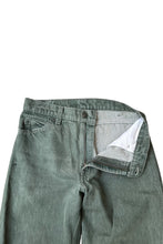 画像をギャラリービューアに読み込む, MADE IN USA 90'S 550 DENIM PANTS ORANGE-TAB / GREEN [SIZE: 31 USED]
