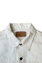 画像をギャラリービューアに読み込む, MADE IN USA 90'S 3RD TYPE DENIM JACKET / WHITE [SIZE: M USED]
