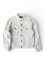 画像をギャラリービューアに読み込む, MADE IN USA 90'S 3RD TYPE DENIM JACKET / WHITE [SIZE: M USED]
