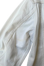 画像をギャラリービューアに読み込む, MADE IN USA 90'S 3RD TYPE DENIM JACKET / WHITE [SIZE: M USED]
