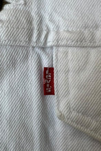 画像をギャラリービューアに読み込む, MADE IN USA 90'S 3RD TYPE DENIM JACKET / WHITE [SIZE: M USED]
