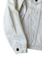 画像をギャラリービューアに読み込む, MADE IN USA 90'S 3RD TYPE DENIM JACKET / WHITE [SIZE: M USED]
